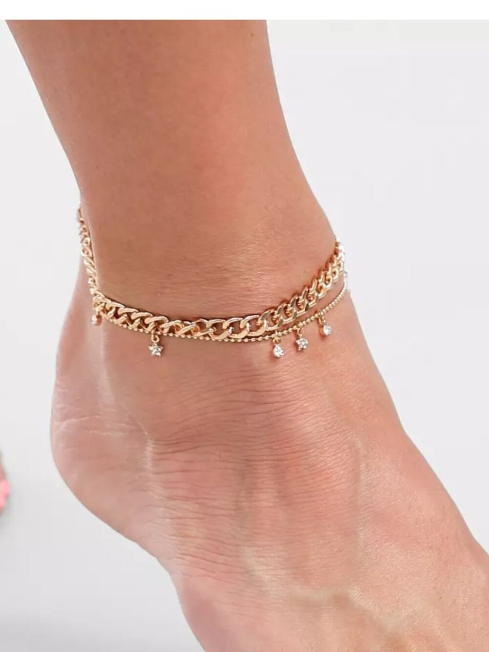 Set of anklets